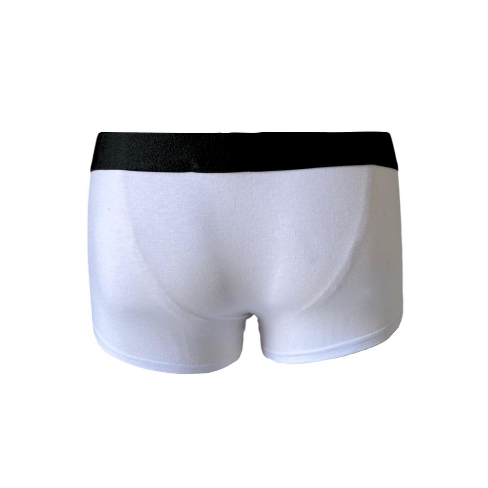 Bikkembergs White Cotton Men's Boxer - Luxury Comfort