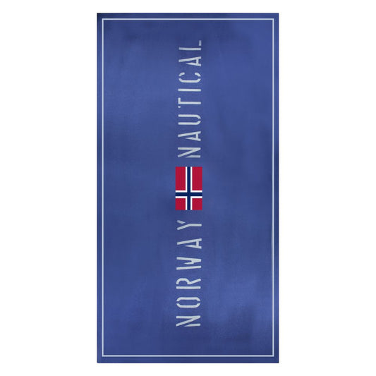 Norway 1963 Serviette de Plage en Polyester Bleu