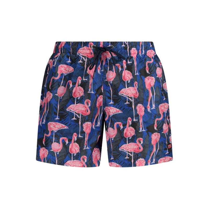 Norway 1963 Blue Polyester Swimwear - Stylish and Functional