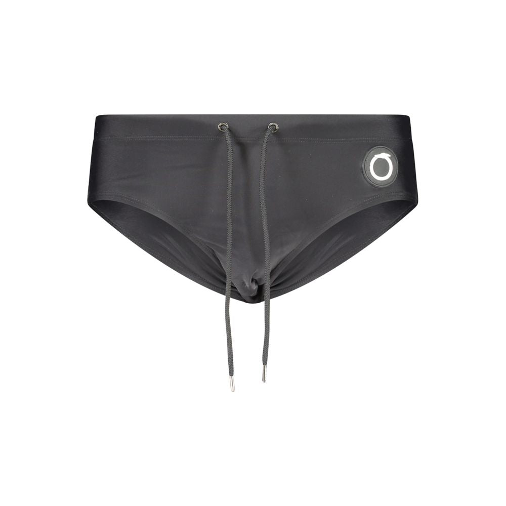 Maillot de bain noir en élasthanne de Trussardi