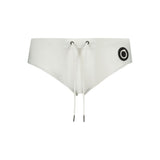Trussardi White Elastane Swimwear - Men's Stylish Beach Briefs