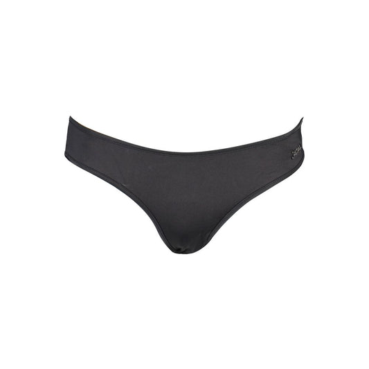Karl Lagerfeld Black Elastane Swim Briefs for Stylish Comfort