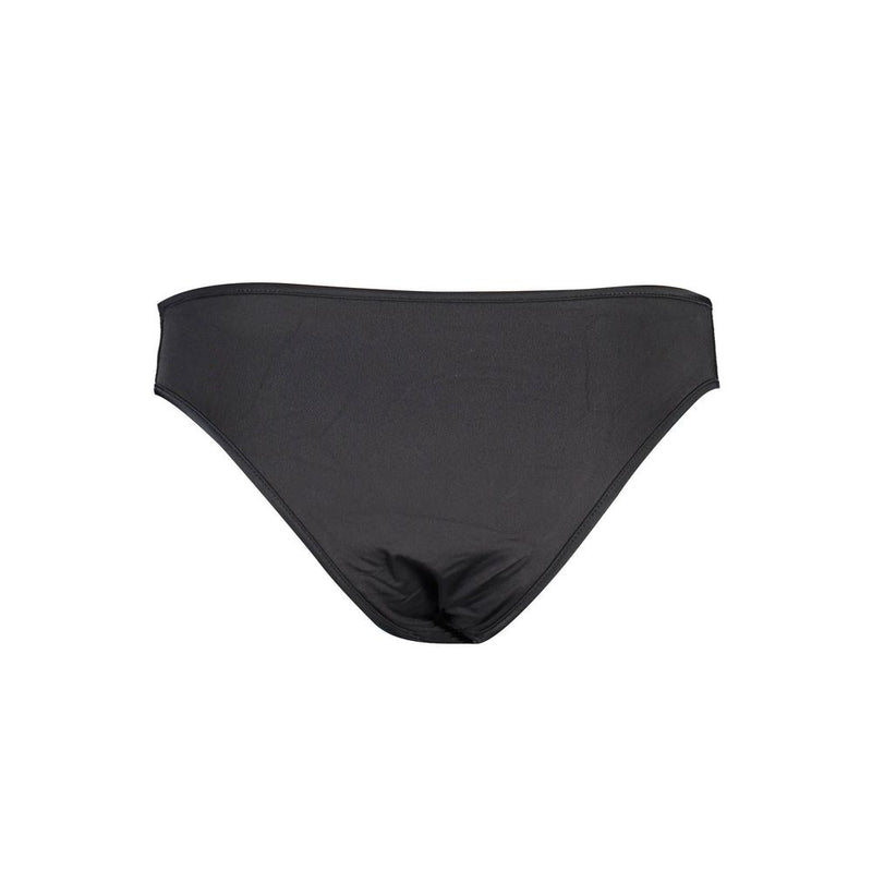 Karl Lagerfeld Black Elastane Swim Briefs for Stylish Comfort