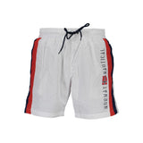 Shorts de bain en polyamide blanc Norway 1963 pour hommes