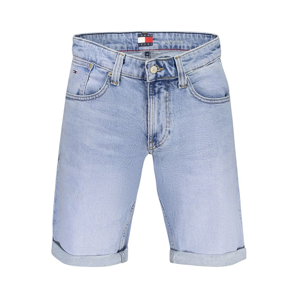 Short en coton bleu Tommy Hilfiger