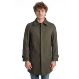 Roberto Pepe Luxury Veste en Laine Verte pour Homme