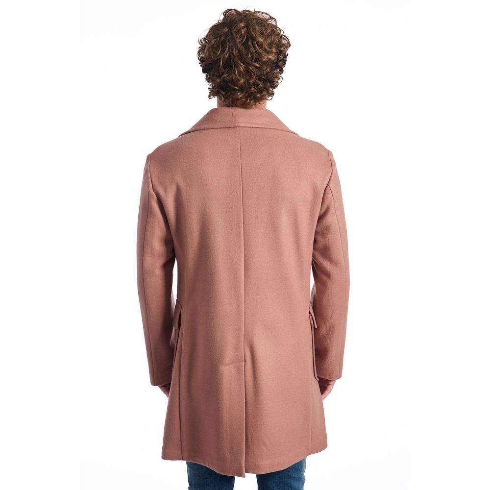 Roberto Pepe Luxury Multicolor Wool Men's Jacket