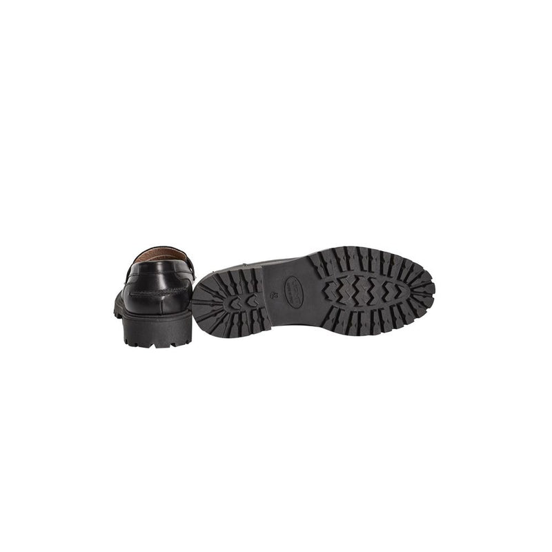 Roberto Pepe Luxury Black Calfskin Men's Loafer