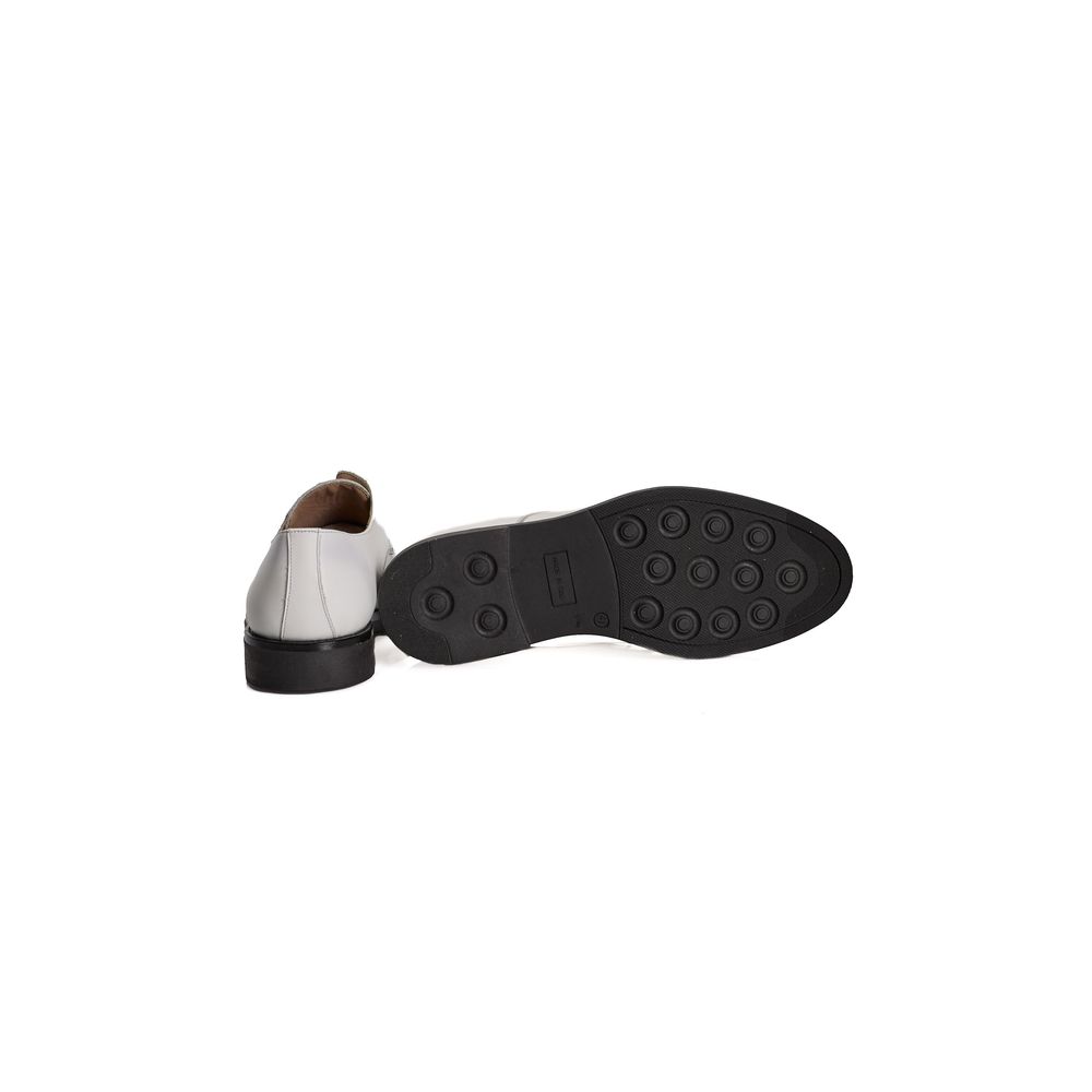 Chaussure Homme Roberto Pepe Luxe en Cuir Blanc