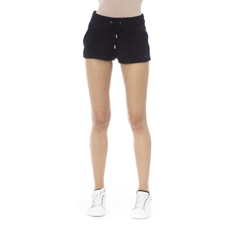 Just Cavalli Black Cotton Women Short Shorts - Casual Chic