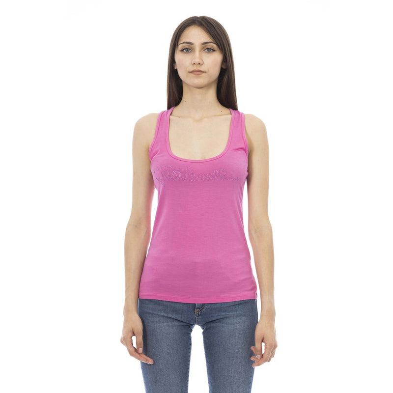 Just Cavalli Multicolor Viscose Tank Top - Stylish & Comfortable