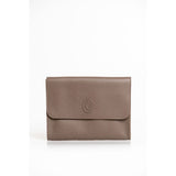 Trussardi Brown Polyester Men Clutch - Elegant and Practical