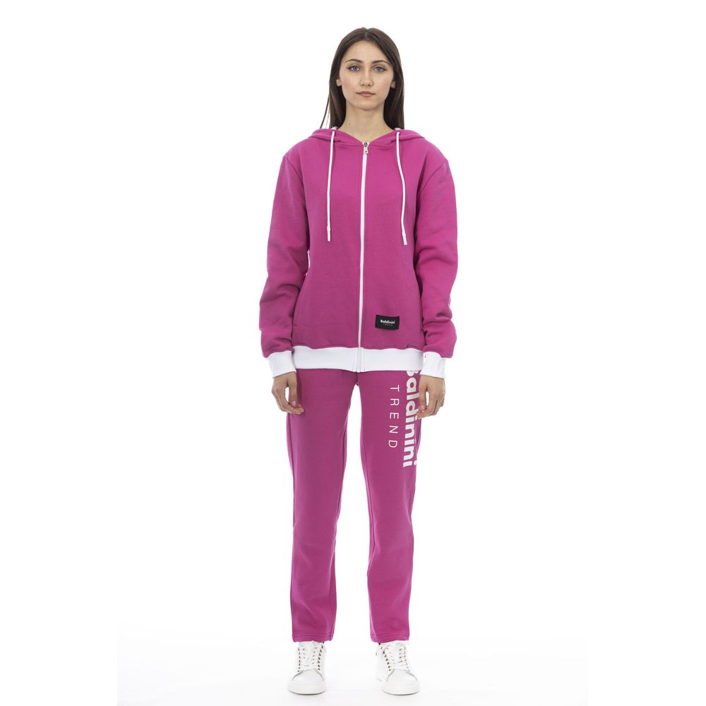 Baldinini Trend Multicolor Cotton Women Sweater - Chic Athleisure