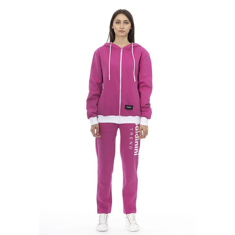 Baldinini Trend Multicolor Cotton Women Sweater - Chic Athleisure