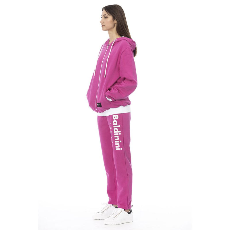Baldinini Trend Multicolor Cotton Women Sweater - Chic Athleisure
