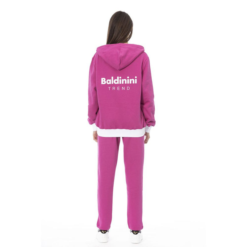 Baldinini Trend Multicolor Cotton Women Sweater - Chic Athleisure