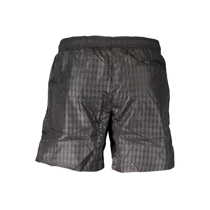 Karl Lagerfeld Black Polyester Swimwear