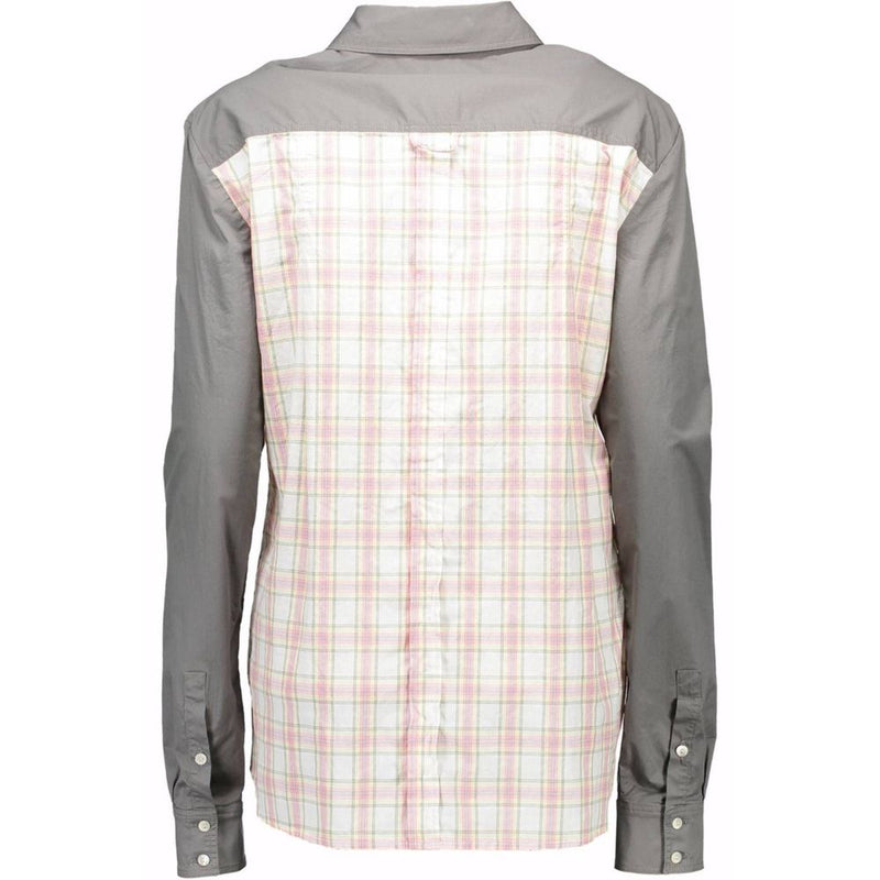 John Galliano Gray Cotton Shirt - Élégance et Confort