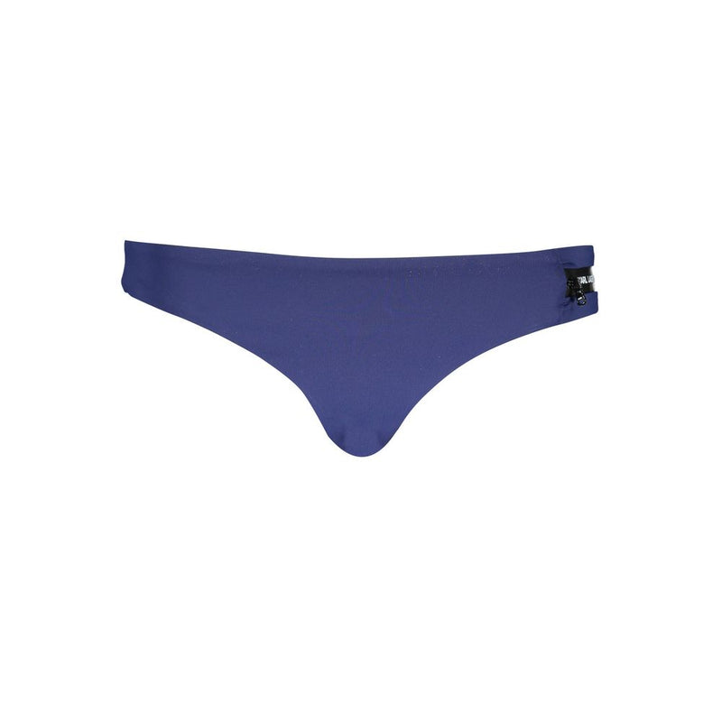 Karl Lagerfeld Blue Elastane Swim Briefs for Women