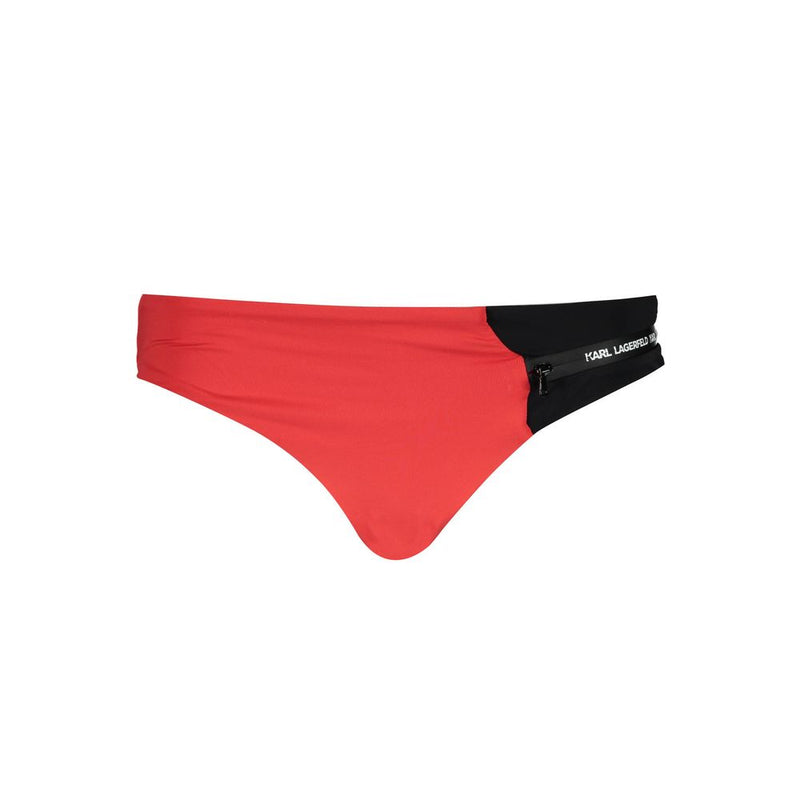 Karl Lagerfeld Red Elastane Swimwear for Women