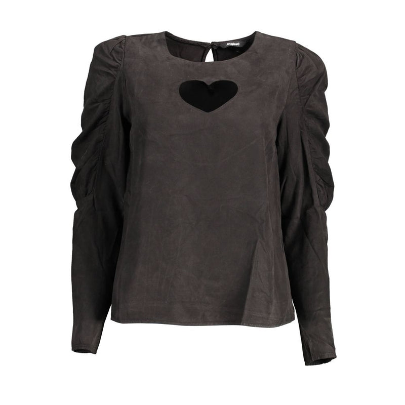 Chemise Desigual Black Lyocell - Élégante et Confortable
