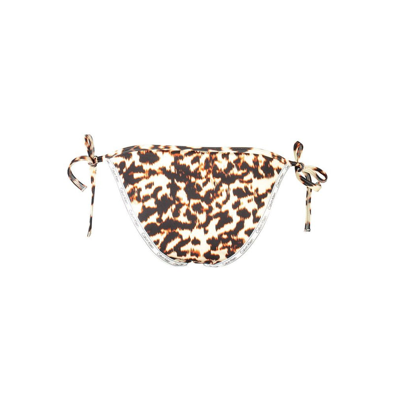 Calvin Klein Beige Polyester Swim Briefs for Women