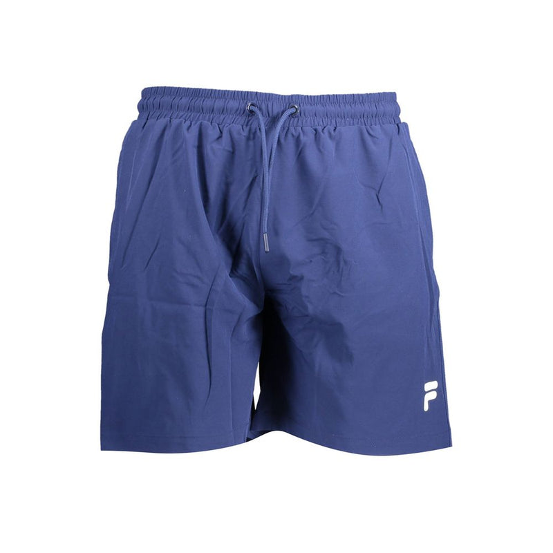 Fila blauwe zwemkleding van polyester