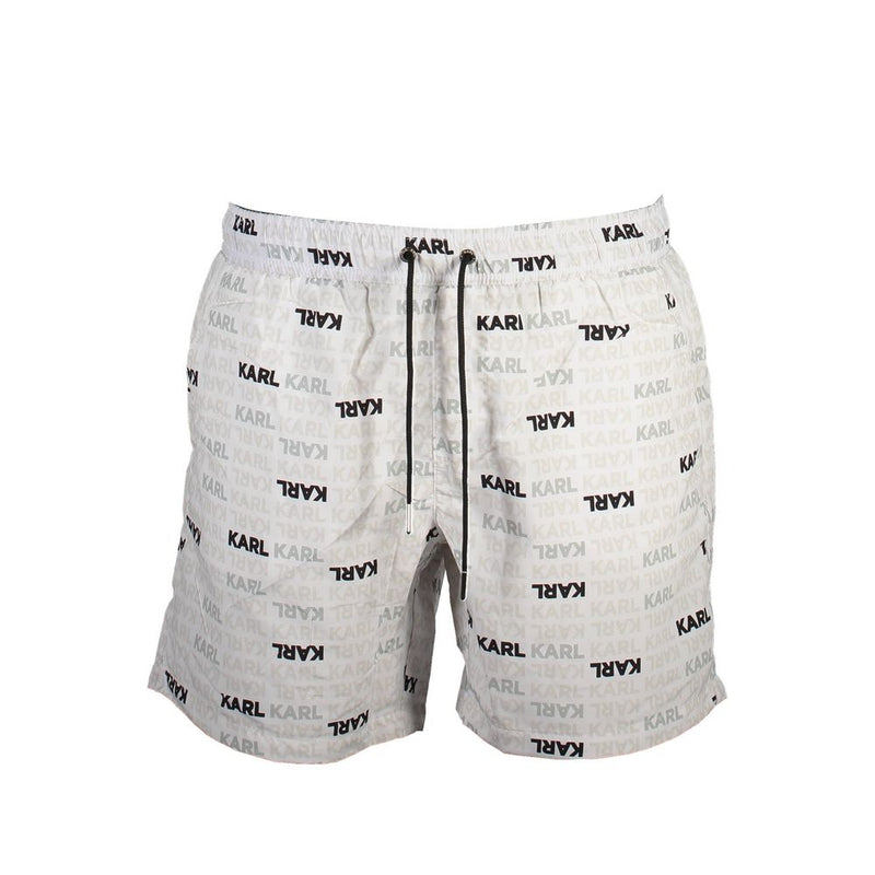 Karl Lagerfeld White Polyester Swimwear
