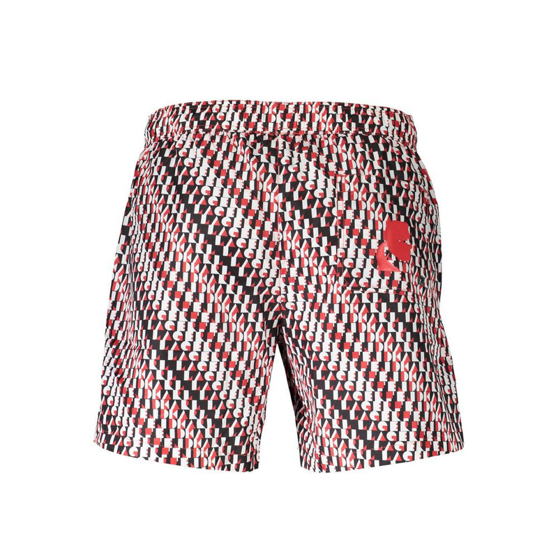 Karl Lagerfeld Black Polyester Swimwear - Medium Swimming Boxer