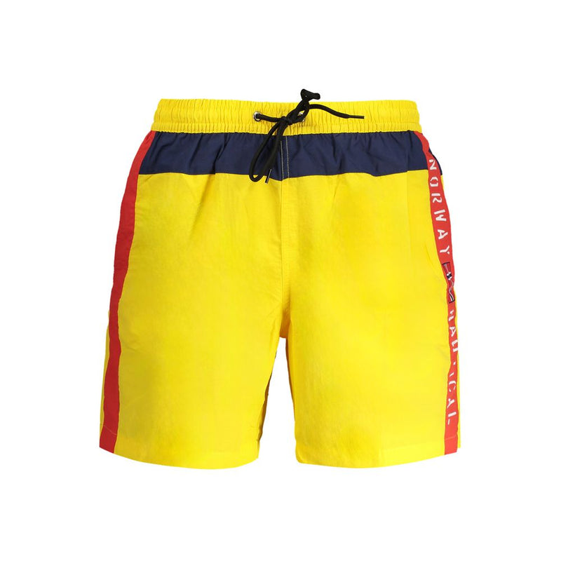 Norway 1963 Yellow Polyester Swimwear for Men