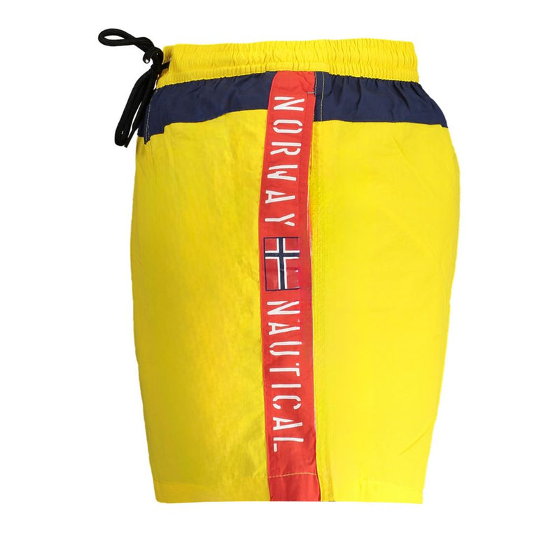 Norway 1963 Yellow Polyester Swimwear for Men