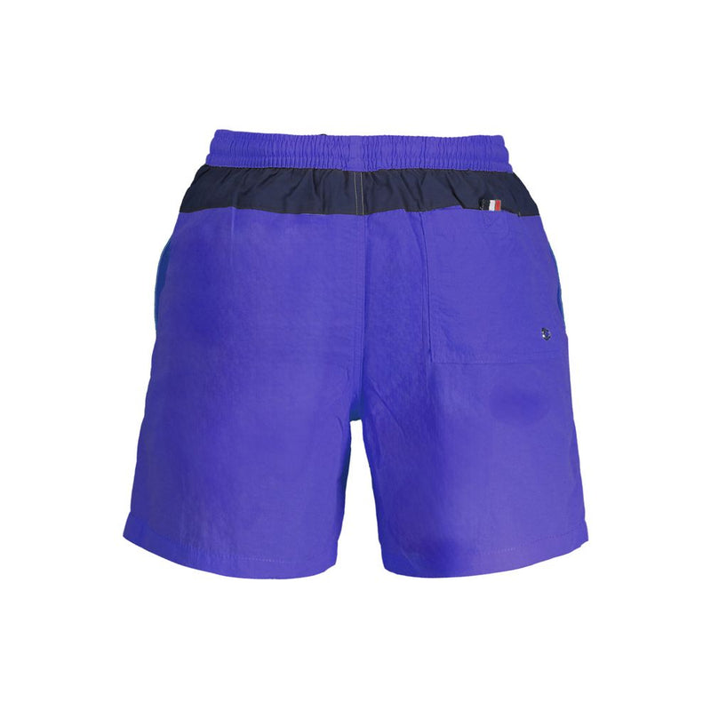 Norway 1963 Blue Polyester Swimwear for Men - Stylish & Functional