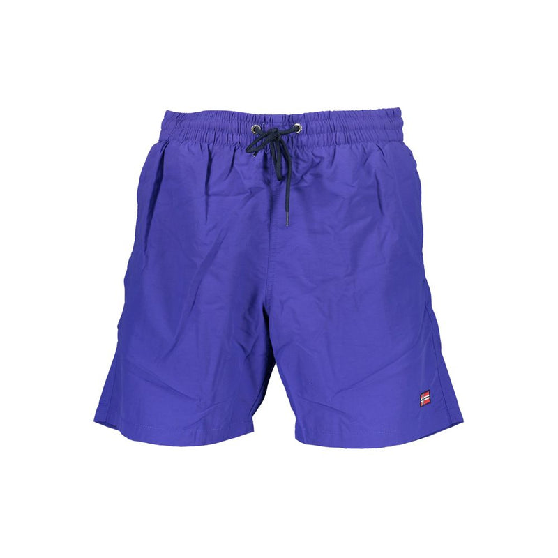 Noorwegen 1963 Blauw Zwemkleding van Polyamide