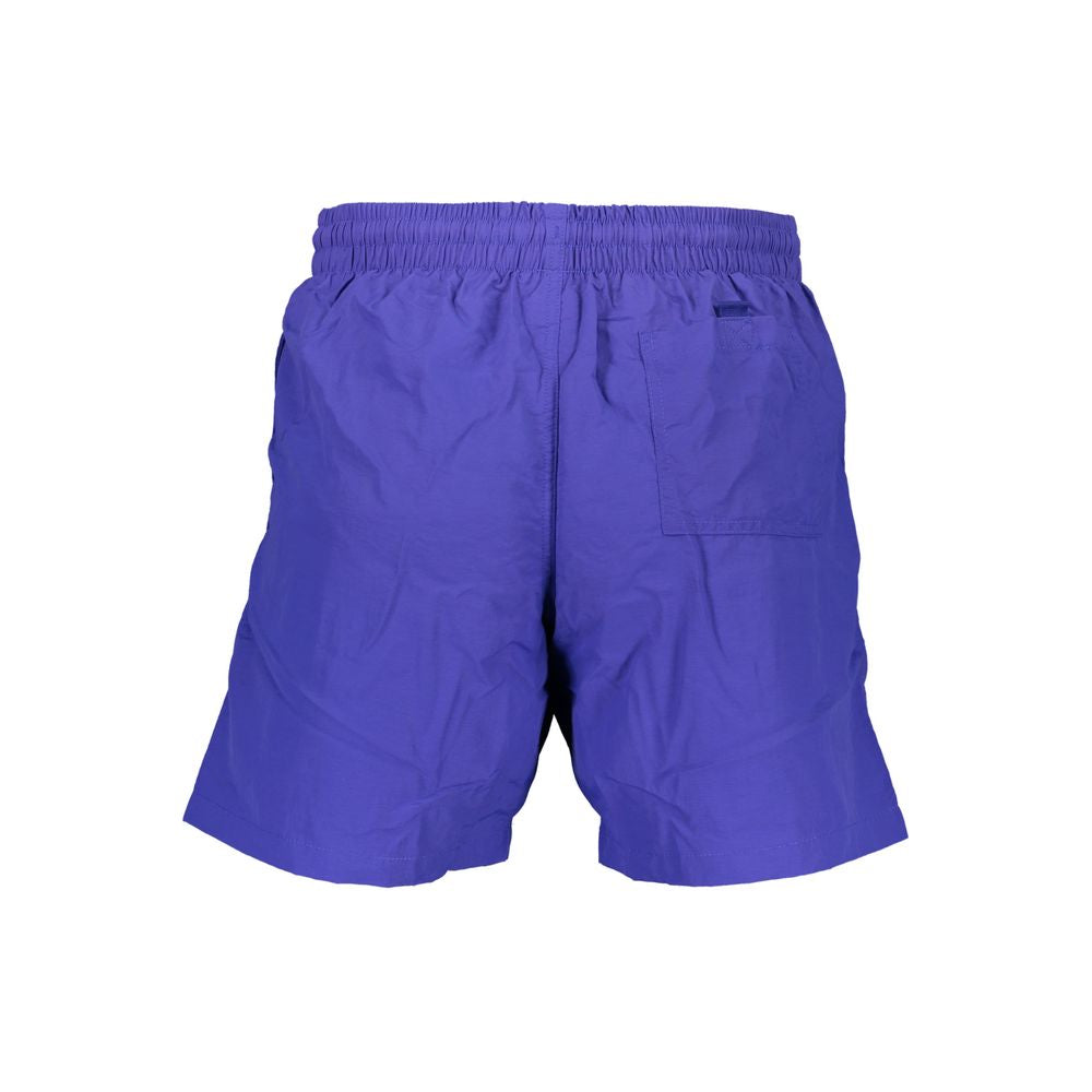 Maillot de bain en polyamide bleu Norway 1963