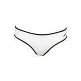 Karl Lagerfeld White Elastane Swim Briefs for Women