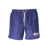 Karl Lagerfeld Blue Polyester Swimwear - Medium Swim Boxer