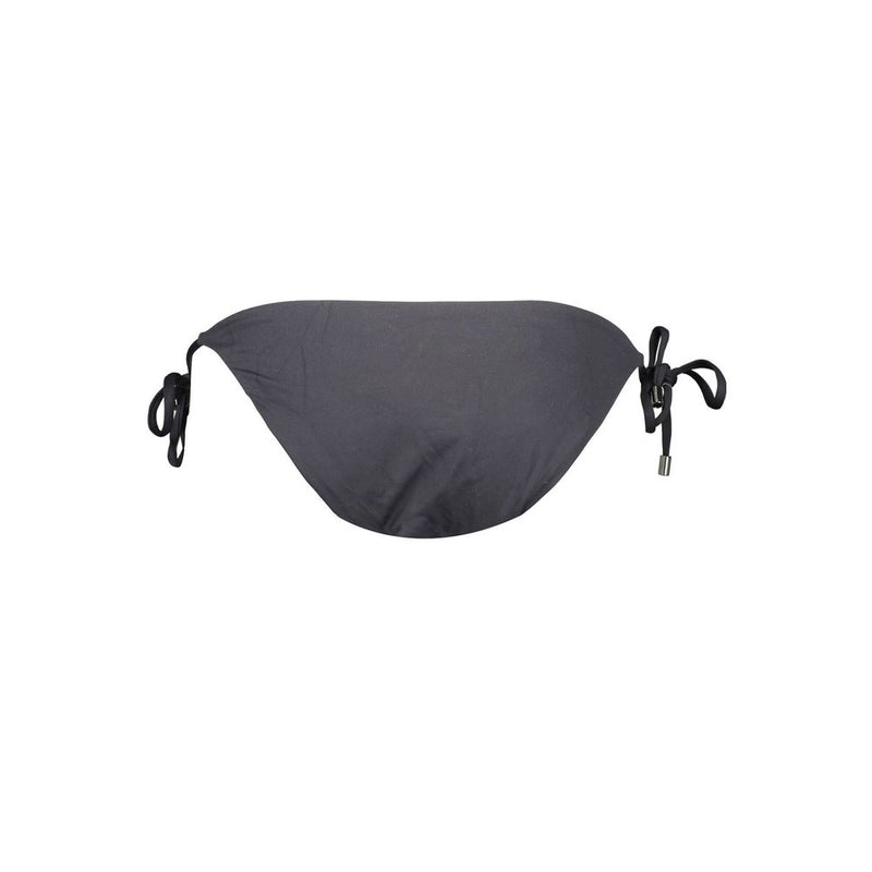 Karl Lagerfeld Black Elastane Swim Briefs for Women