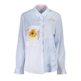 Chemise en Viscose Bleue Desigual - Élégante et Confortable
