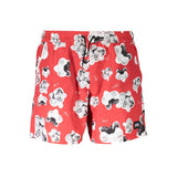 Maillot de bain rouge en polyester de Karl Lagerfeld