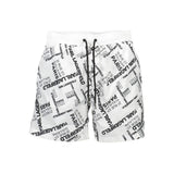 Karl Lagerfeld White Polyester Swim Boxer - Medium Swimwear