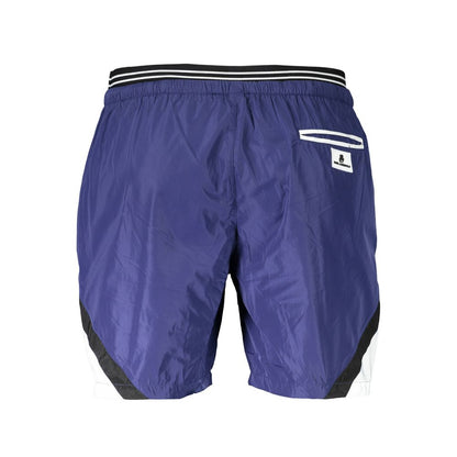 Maillot de bain bleu en polyester de Karl Lagerfeld
