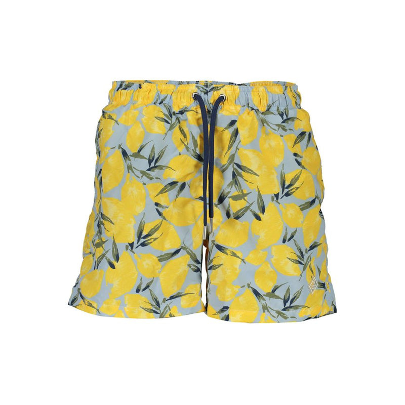 Gant Blue Polyester Swimwear - Stylish Swim Shorts for Summer