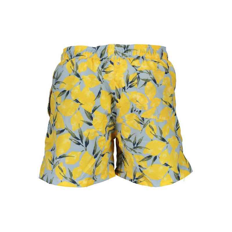 Gant Blue Polyester Swimwear - Stylish Swim Shorts for Summer