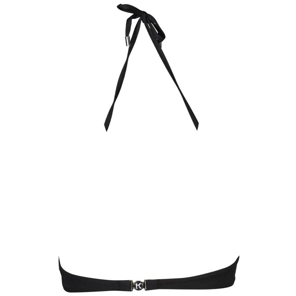 Maillot de bain noir en élasthanne Karl Lagerfeld pour femmes