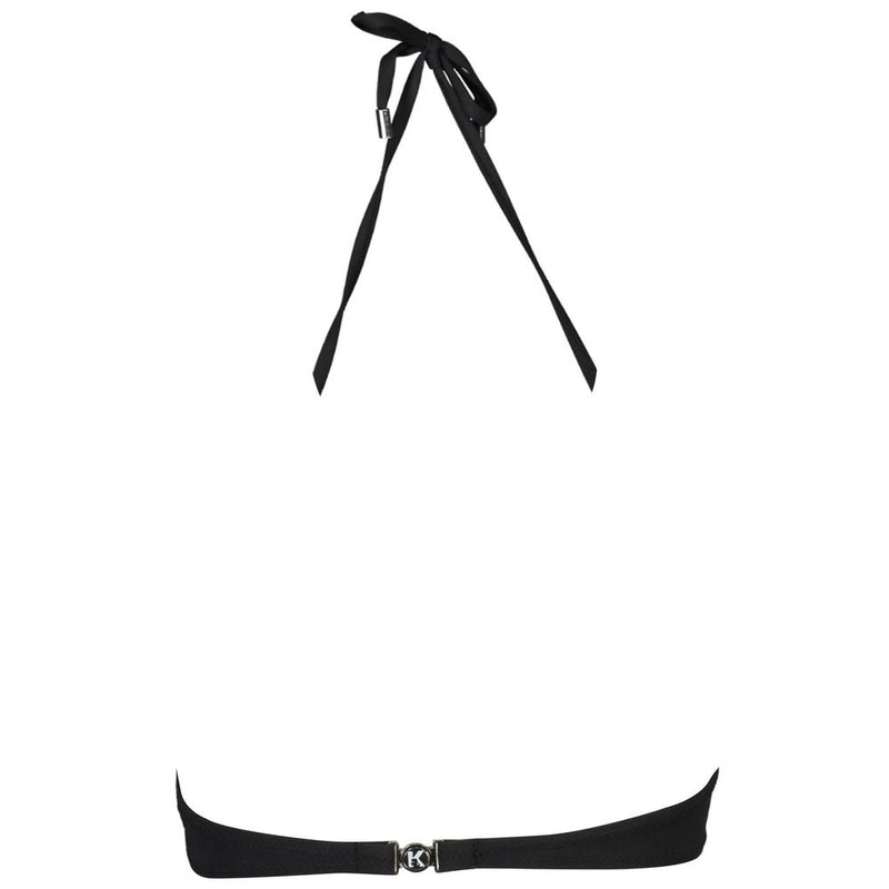 Maillot de bain noir en élasthanne Karl Lagerfeld pour femmes