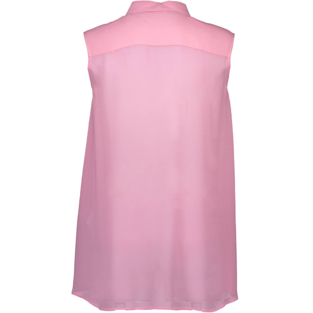 Love Moschino Pink Viscose Shirt - Elegant & Versatile