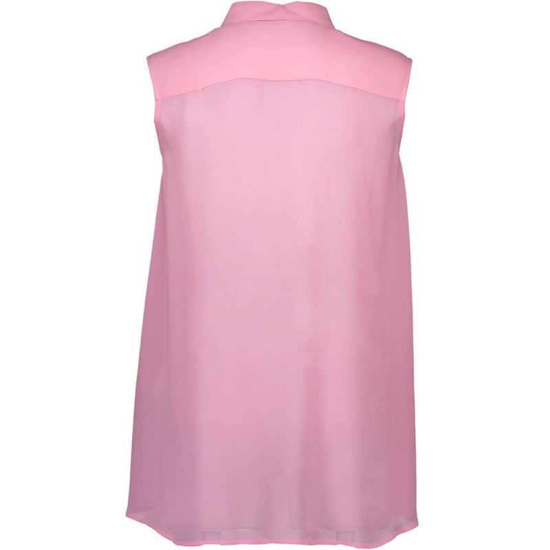 Love Moschino Pink Viscose Shirt - Elegant & Versatile