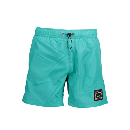Maillot de bain vert en polyester de Karl Lagerfeld