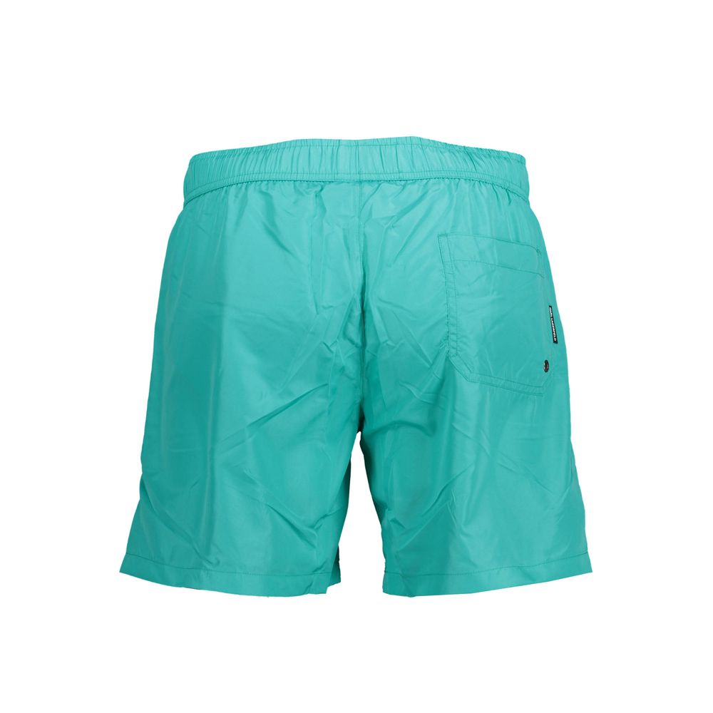 Maillot de bain vert en polyester de Karl Lagerfeld