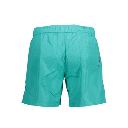 Maillot de bain vert en polyester de Karl Lagerfeld